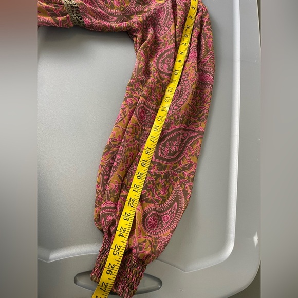 NWT $288 Free People Folklore Maxi Dress Size Medium Bohemian Whimsical Cottage - Picture 15 of 16